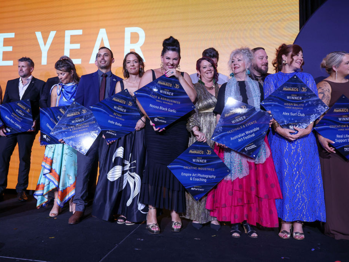 Coolum based business, Noosa Black Garlic, claimed the Small Food and Agribusiness category and the coveted Business of the Year title at the 30th Sunshine Coast Business Awards Gala.