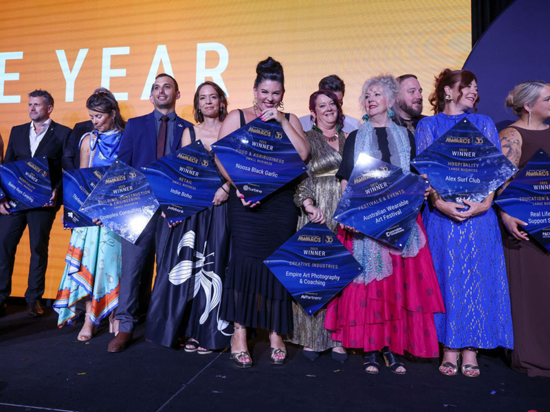 Coolum based business, Noosa Black Garlic, claimed the Small Food and Agribusiness category and the coveted Business of the Year title at the 30th Sunshine Coast Business Awards Gala.