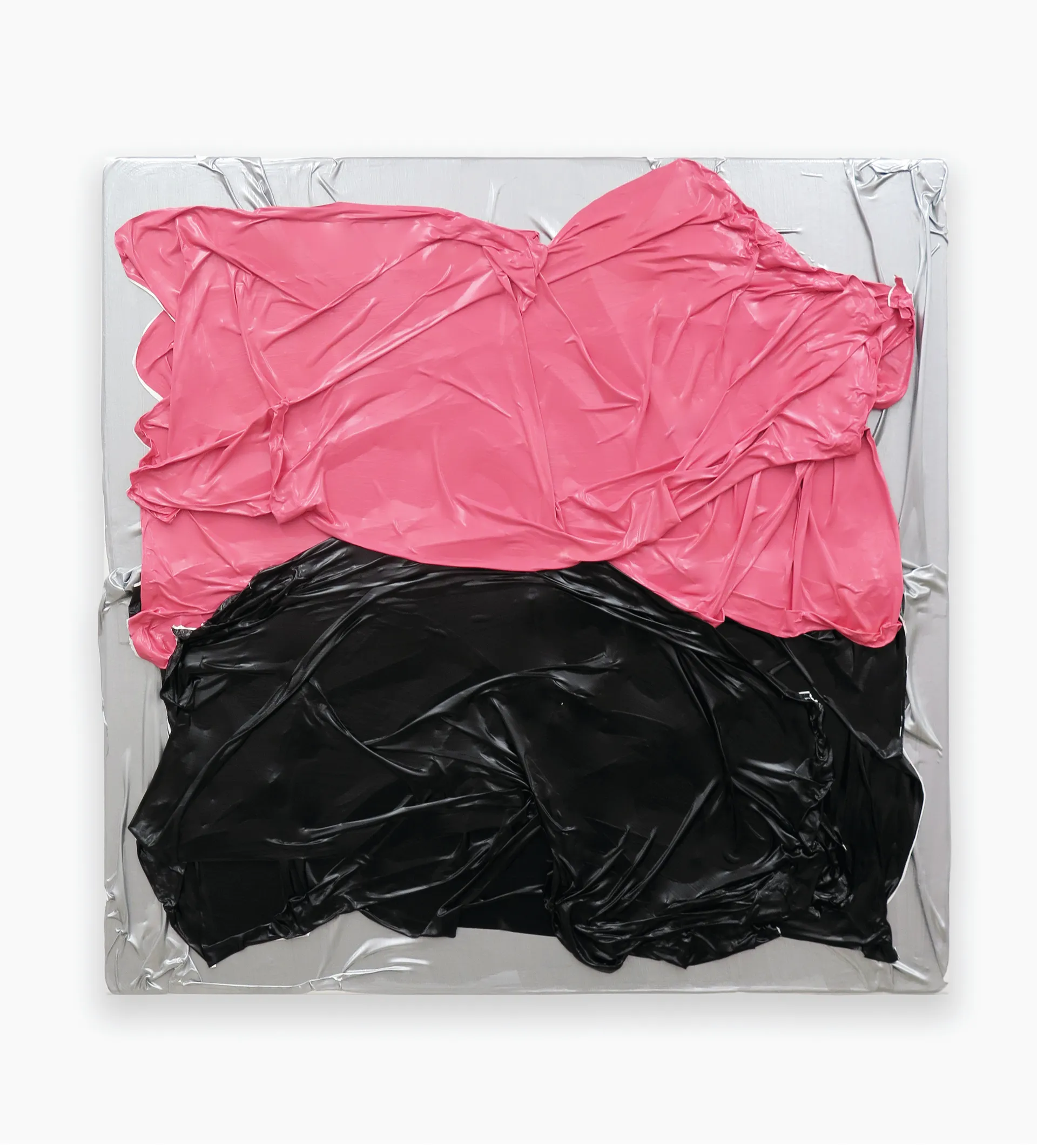 Image credit: Huseyin Sami | Untitled (SPB) (detail) | 2025 | polymer paint on polyester | 100 x 100cm. Image courtesy of the artist and Sophie Gannon Gallery, Melbourne.