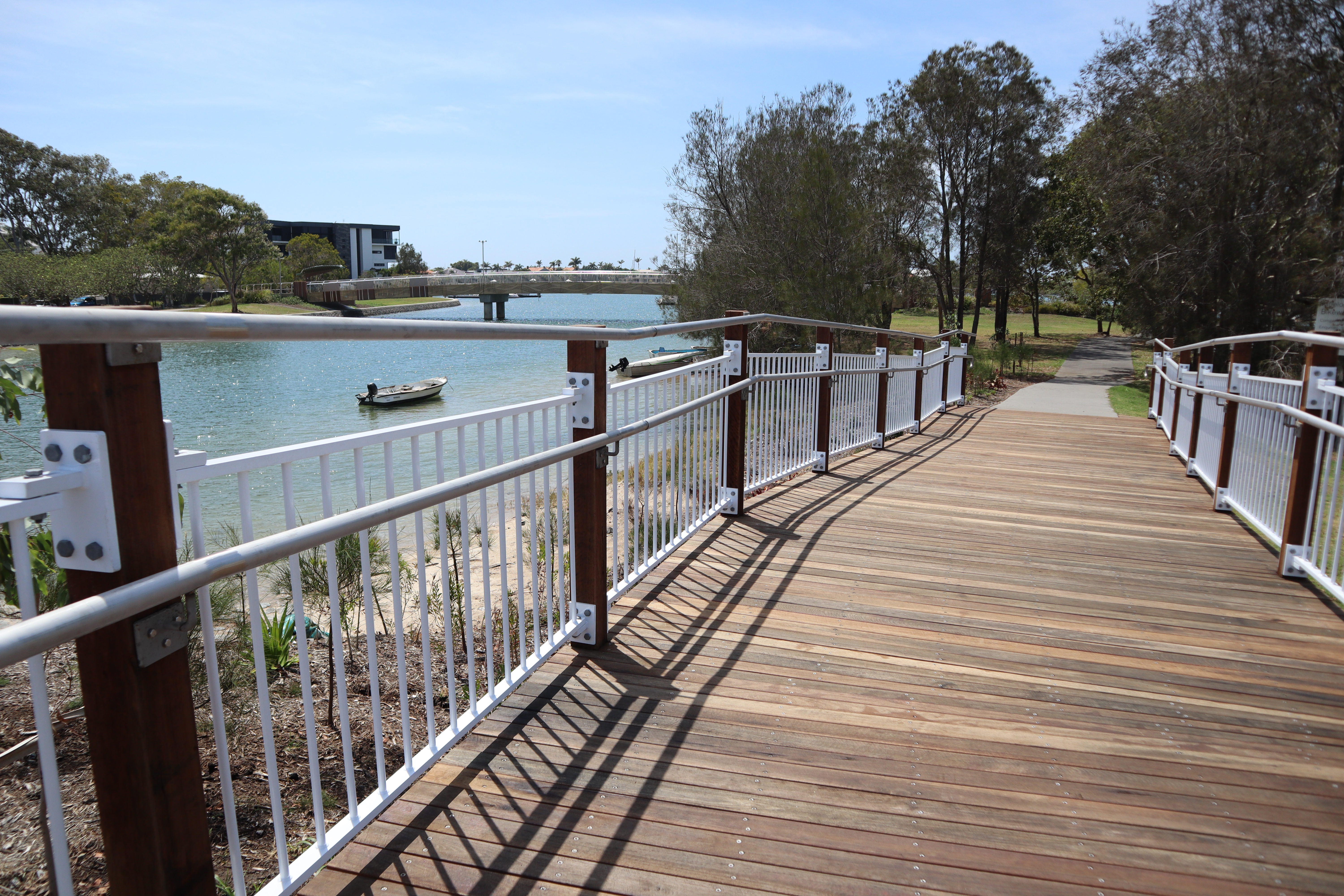 Mayes Canal Bridge boardwalk