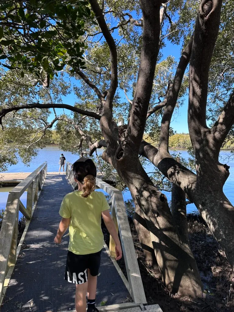 The path ends at the beautiful Maroochy River