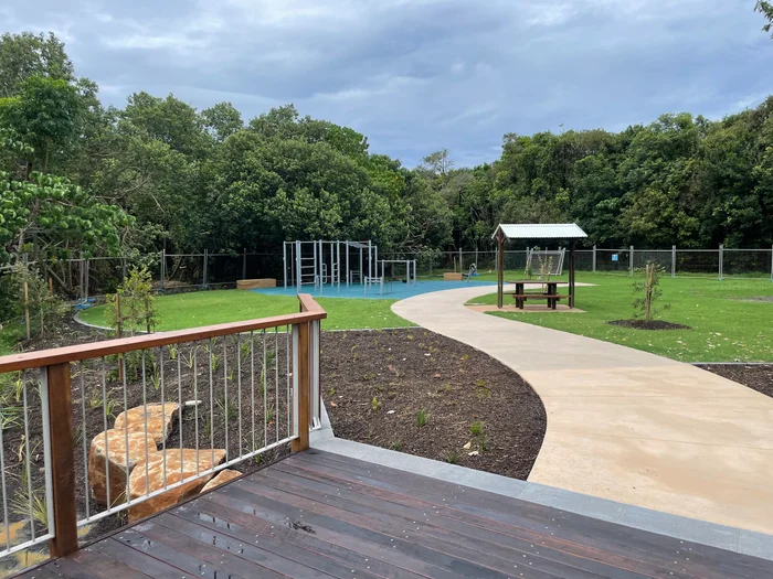 New fitness equipment at Lions and Norrie Job Park, Coolum Beach