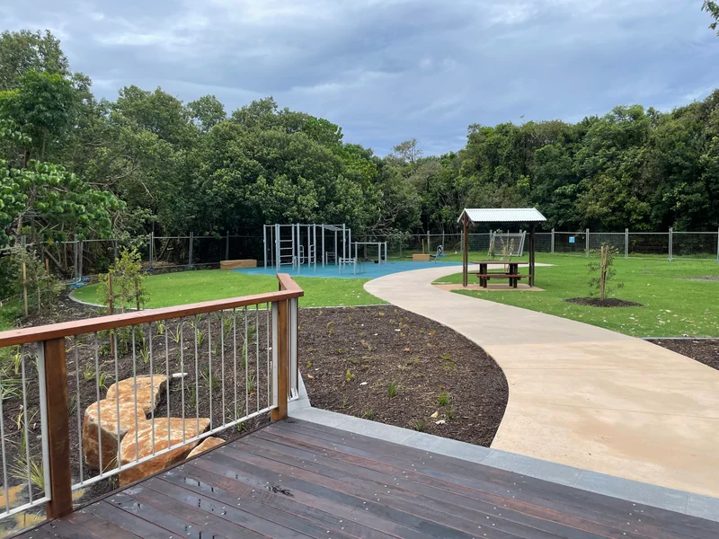 New fitness equipment at Lions and Norrie Job Park, Coolum Beach