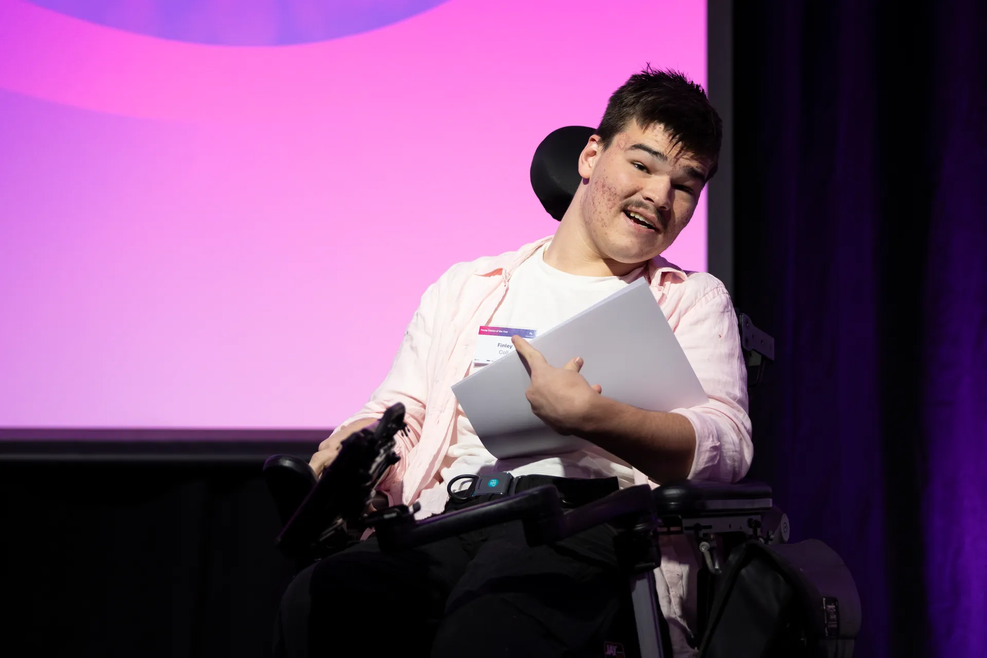 2025 Sunshine Coat Biosphere Community Awards recipient Finley Coll.