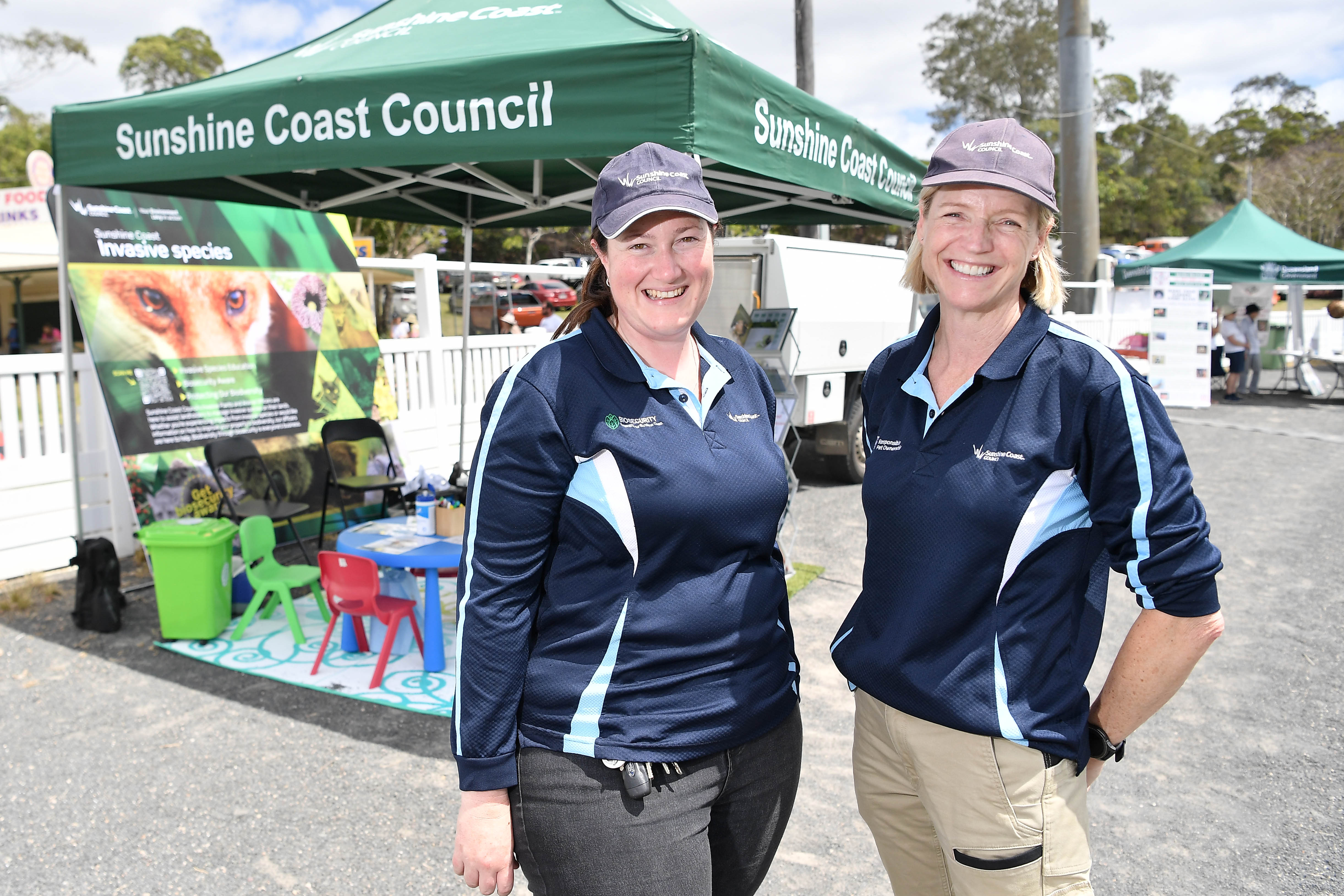 The Invasive Species education team