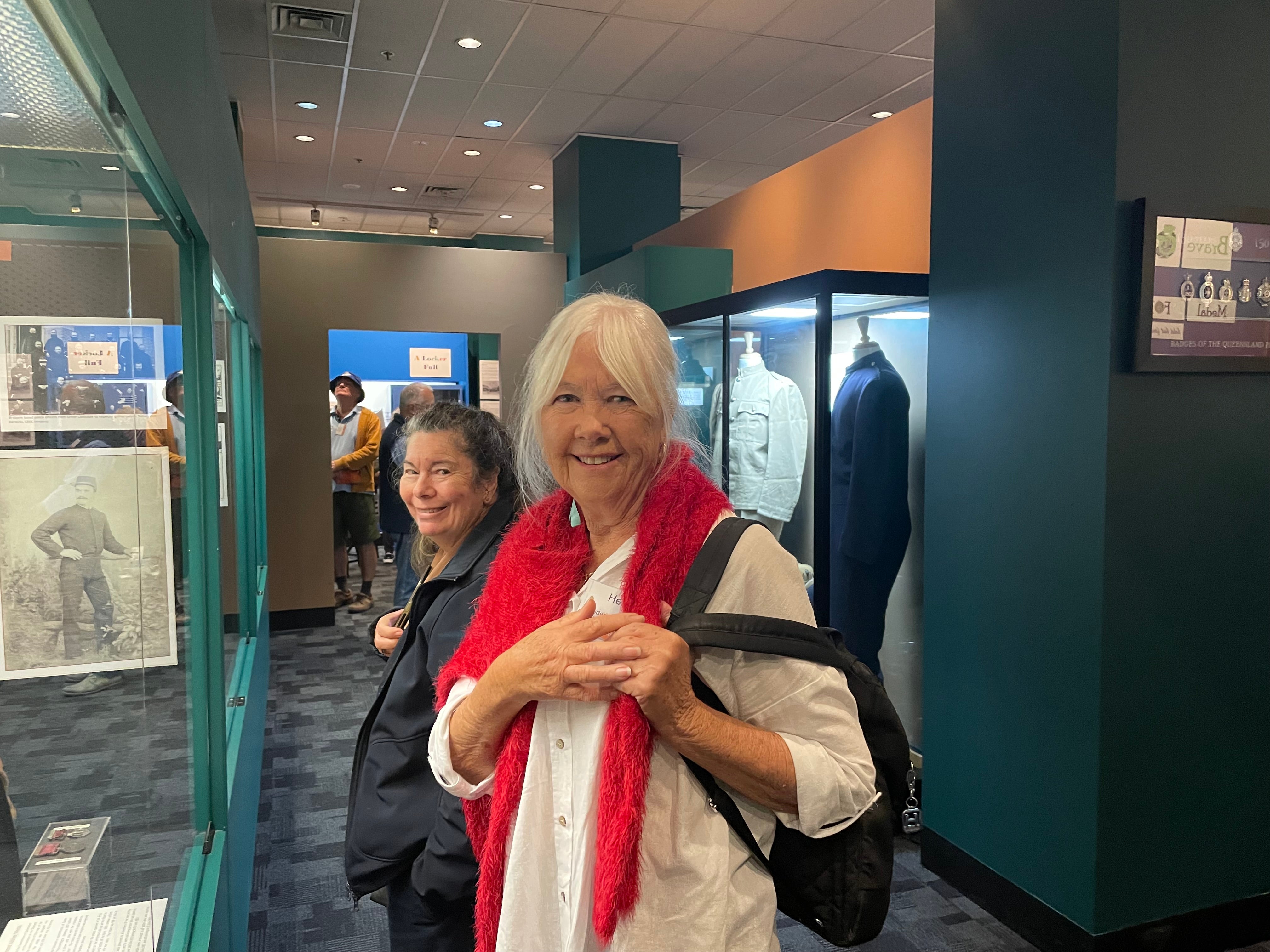 Volunteers at the Police Museum