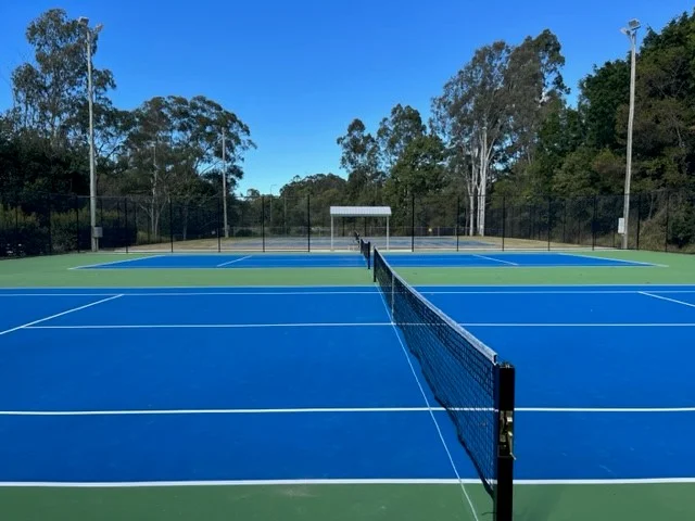 New court upgrade for Eumundi Tennis centre