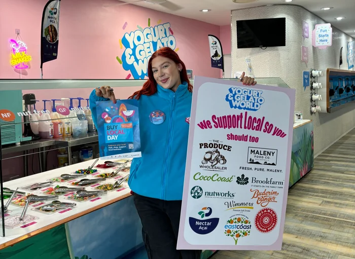 Yogurt & Gelato World has teamed up with local business, CocoCoast, for a one-day collaboration.