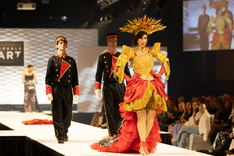 The Australian Wearable Art Festival catwalk