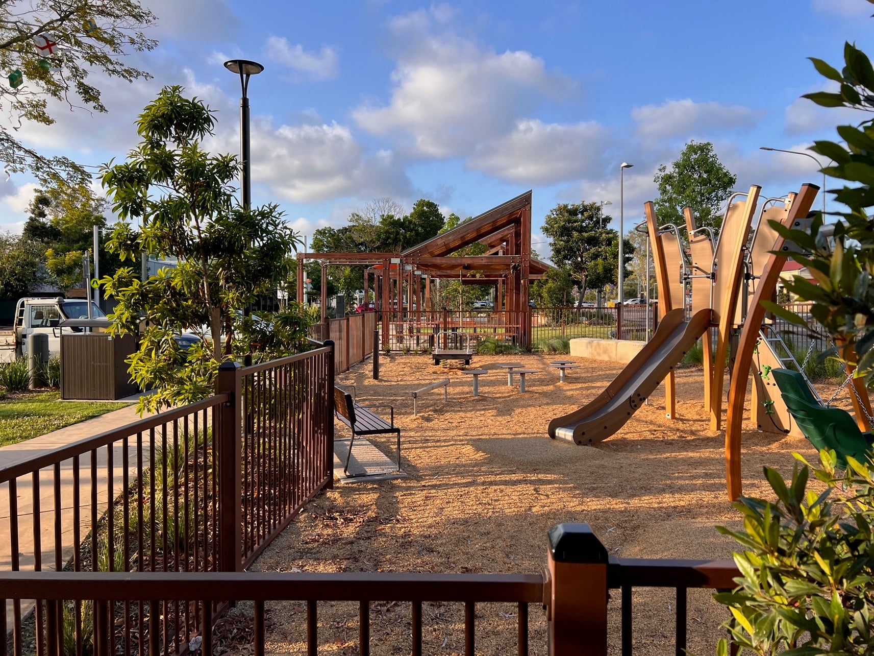 New playground at Cribb Street