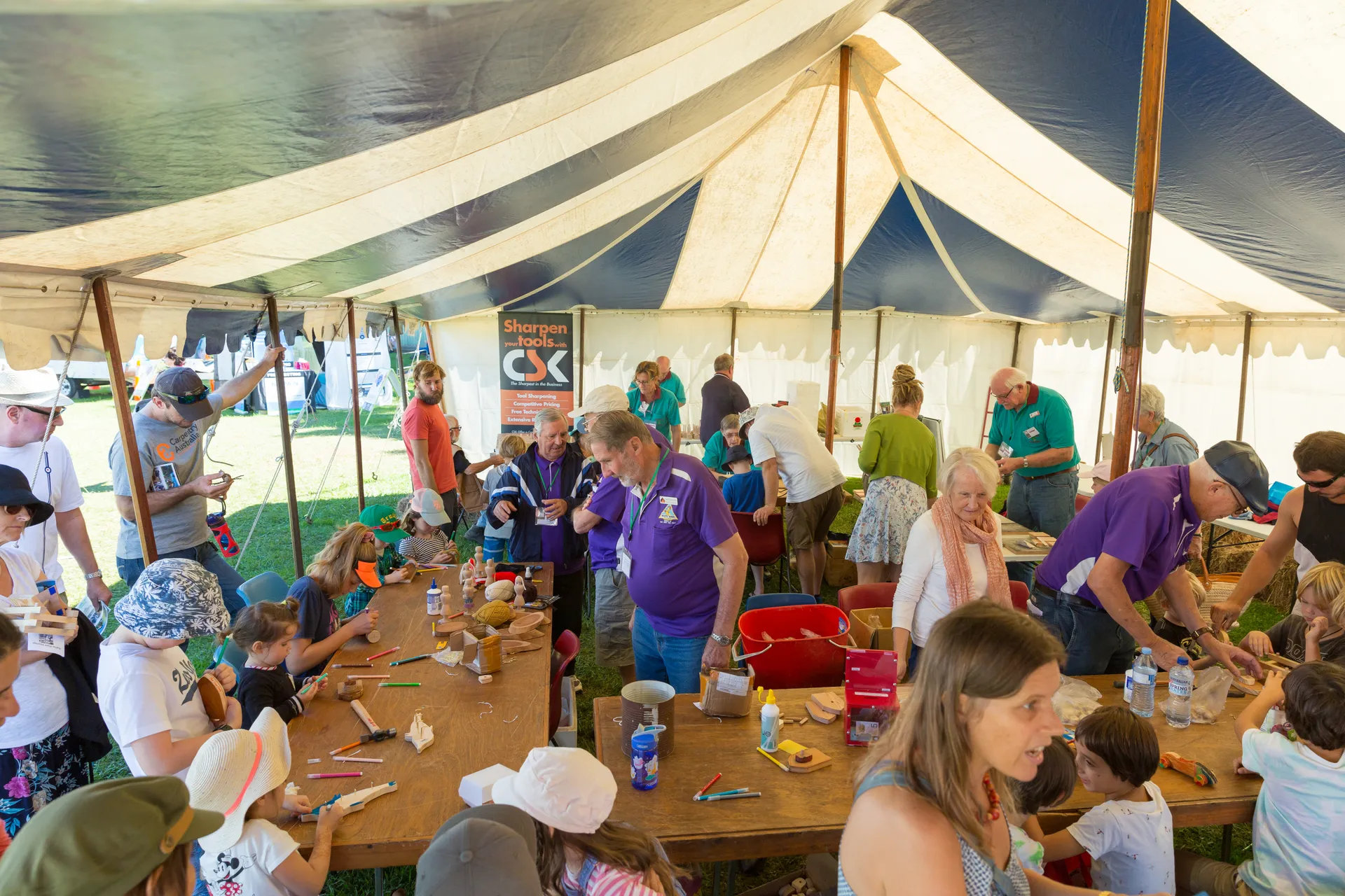 Maleny Wood Expo - kids workshop