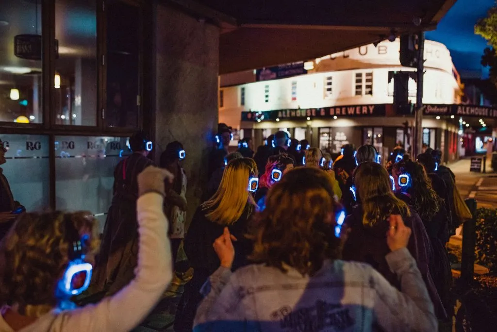 One night in Nambour - Guru Dudu Silent Disco