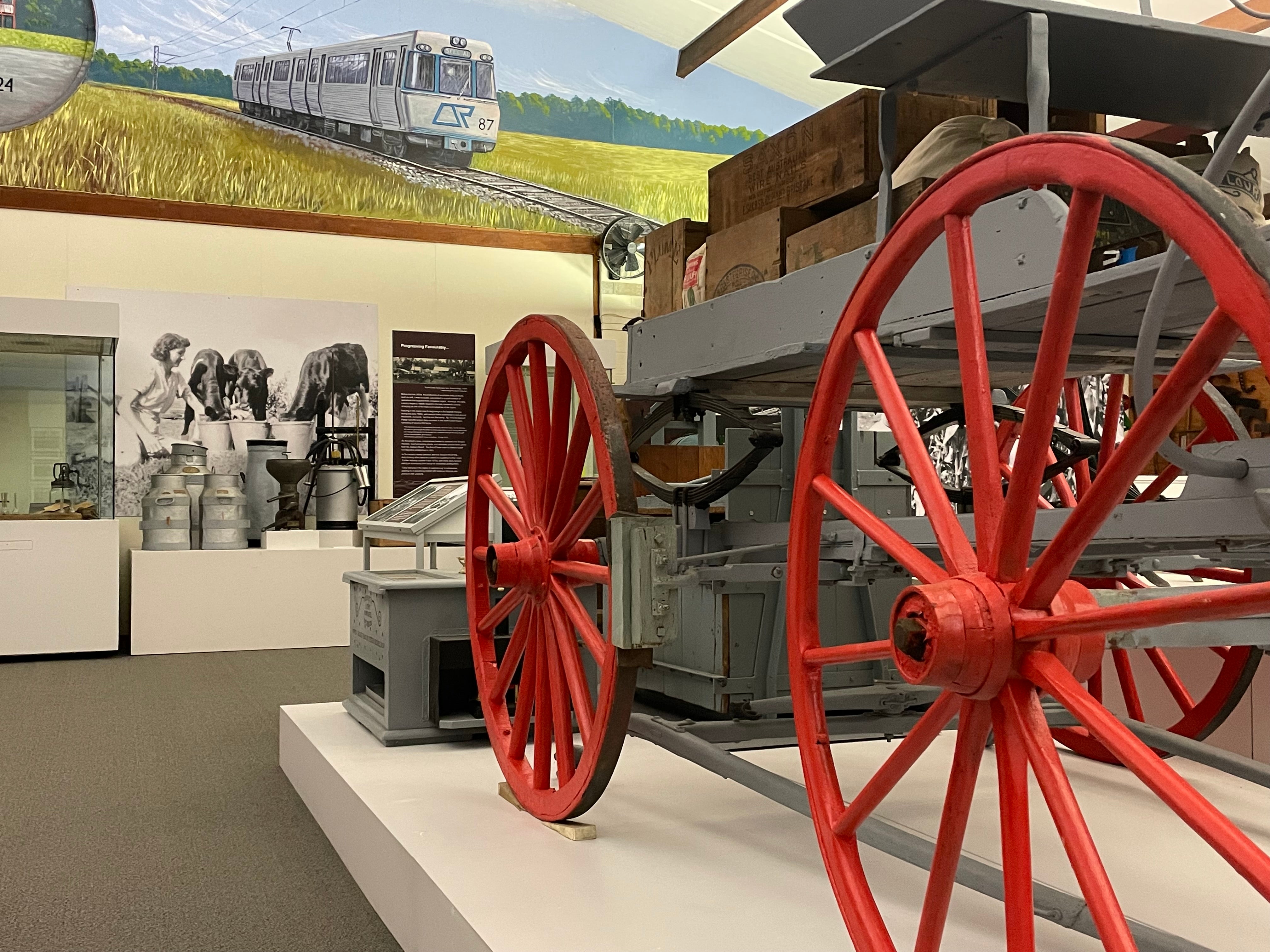 Landsborough Museum displays