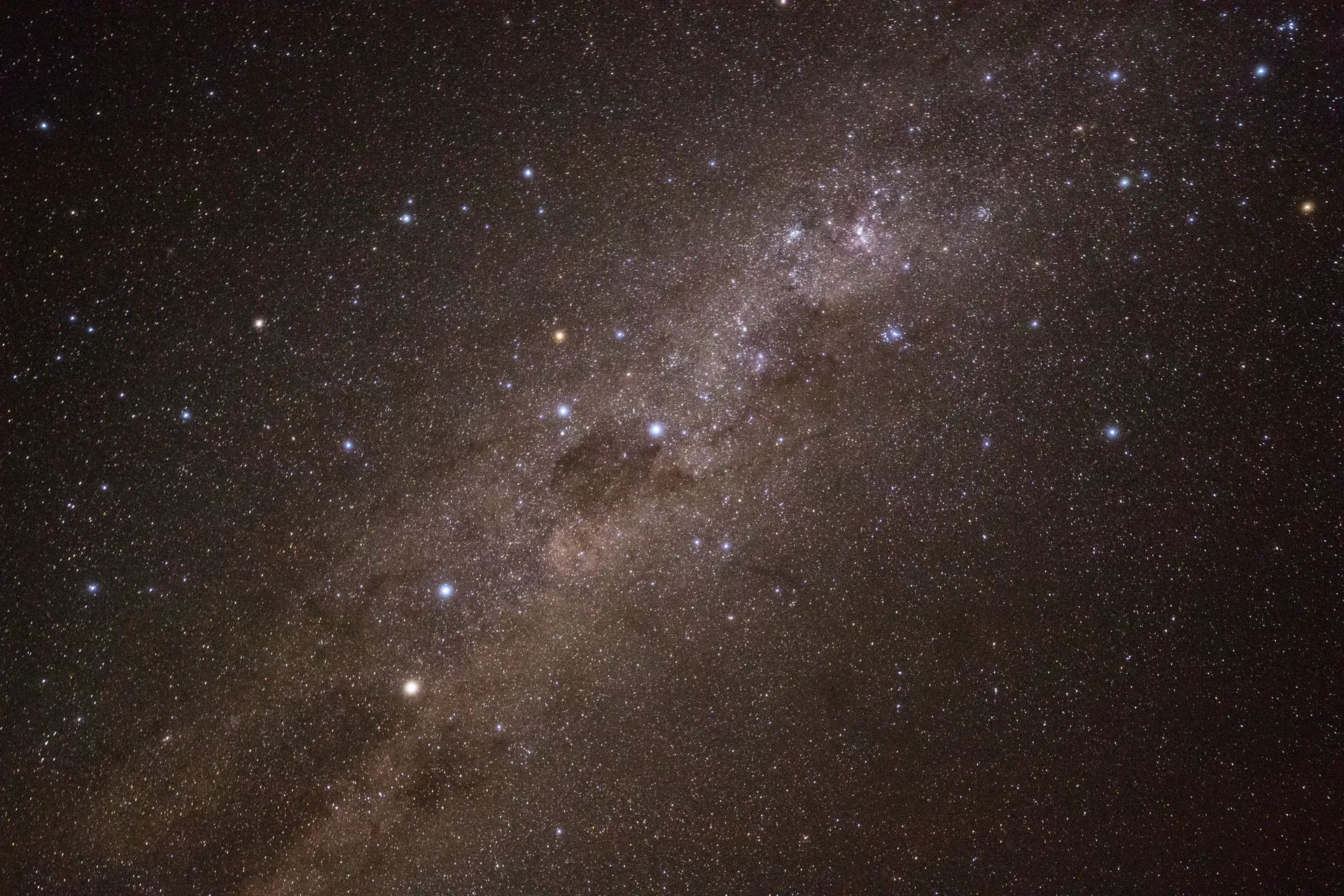 The Milky Way and Southern Cross.