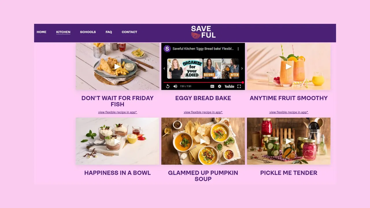 Saveful website