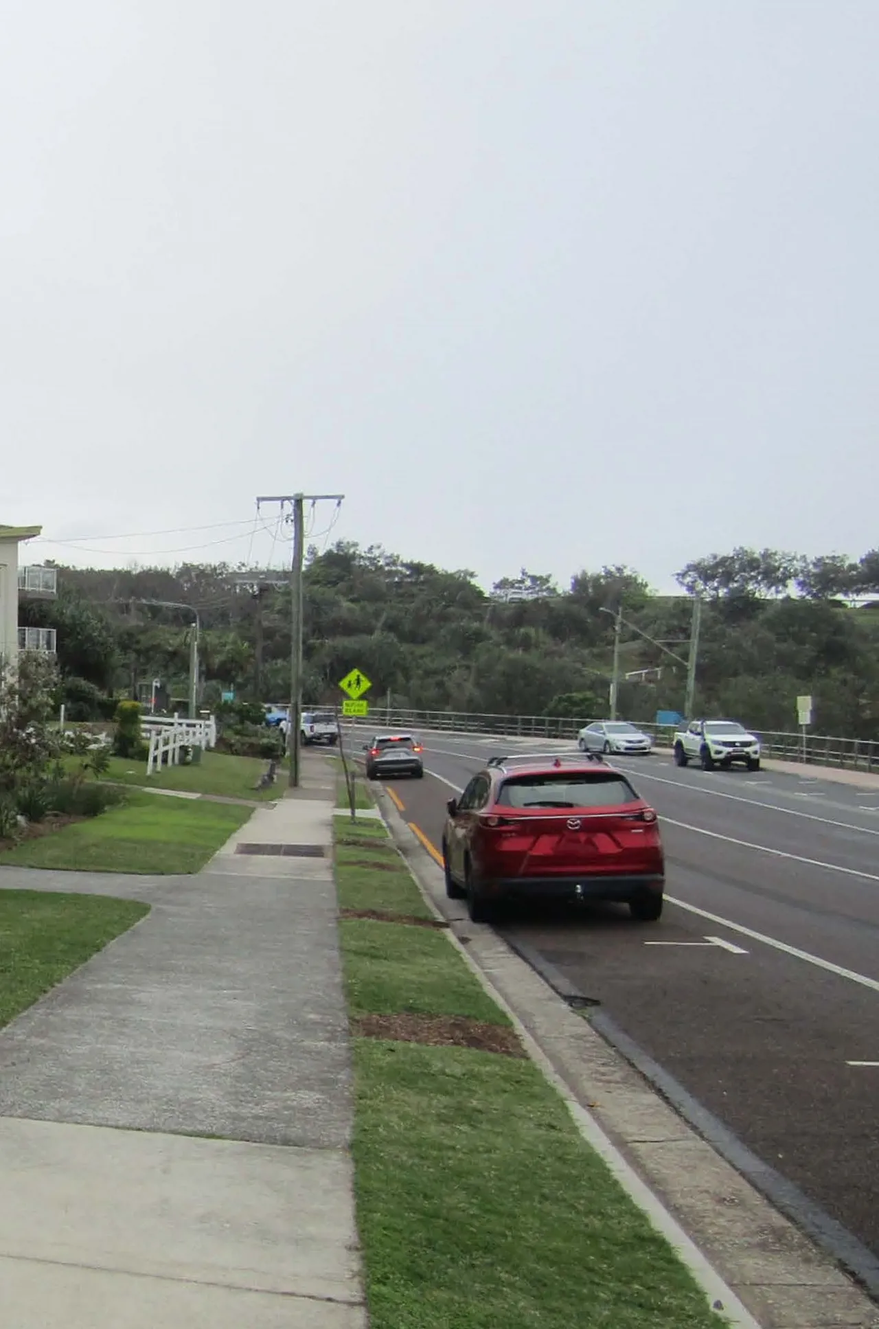 In addition to this damage, four street trees are no longer present on the verge opposite beach access 82, as shown in the photo taken in October 2024.