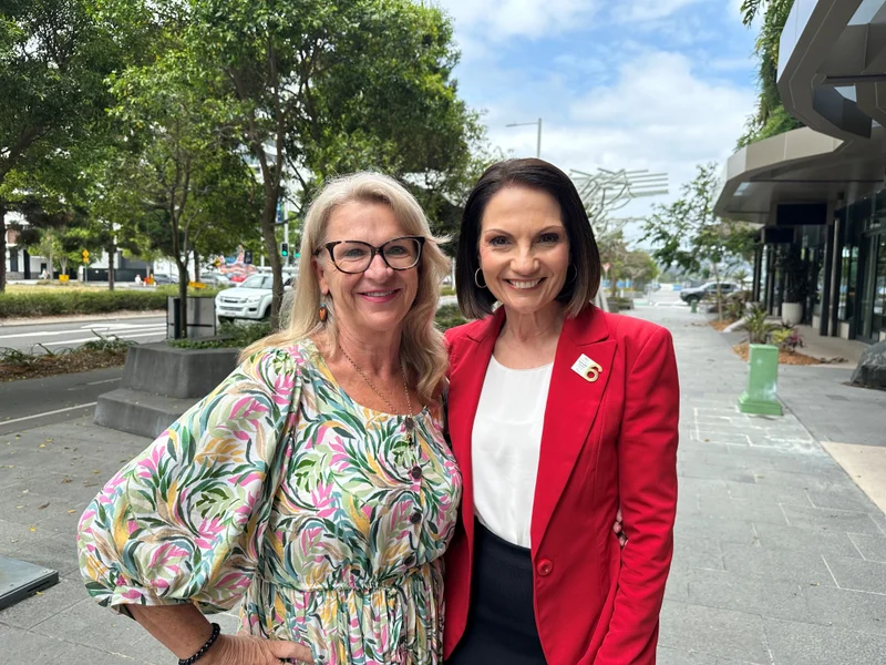 Sunshine Coast Australia Day Community Awards Citizen of the Year 2026 Dr Selina Tomasich and Mayor Rosanna Natoli