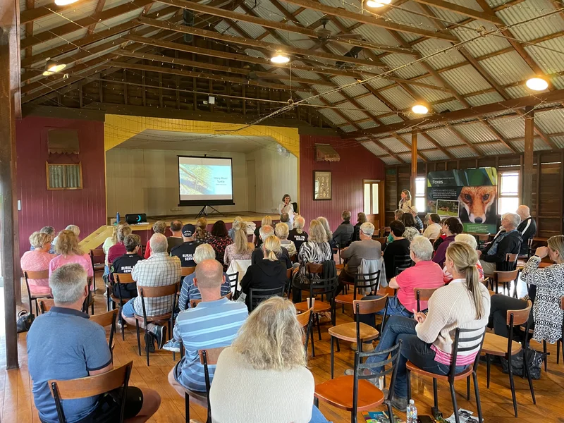 Locals at a previous Invasive Plants and Animals workshop learn to protect their patch from invasive species and help protect biodiversity for the whole region.