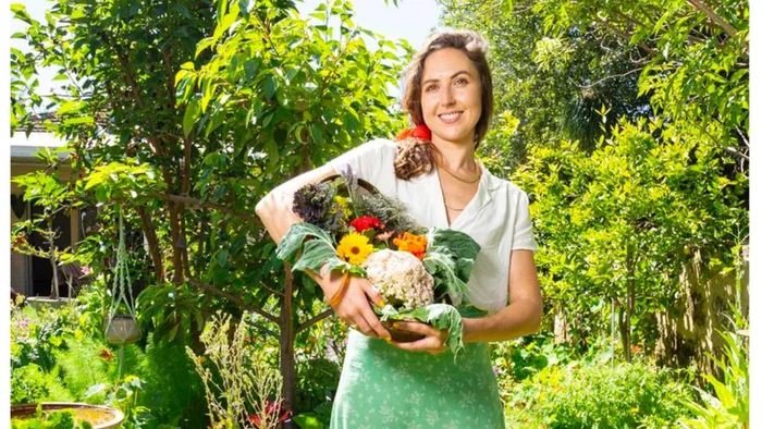 Garden and kitchen expert Casey Lister. 