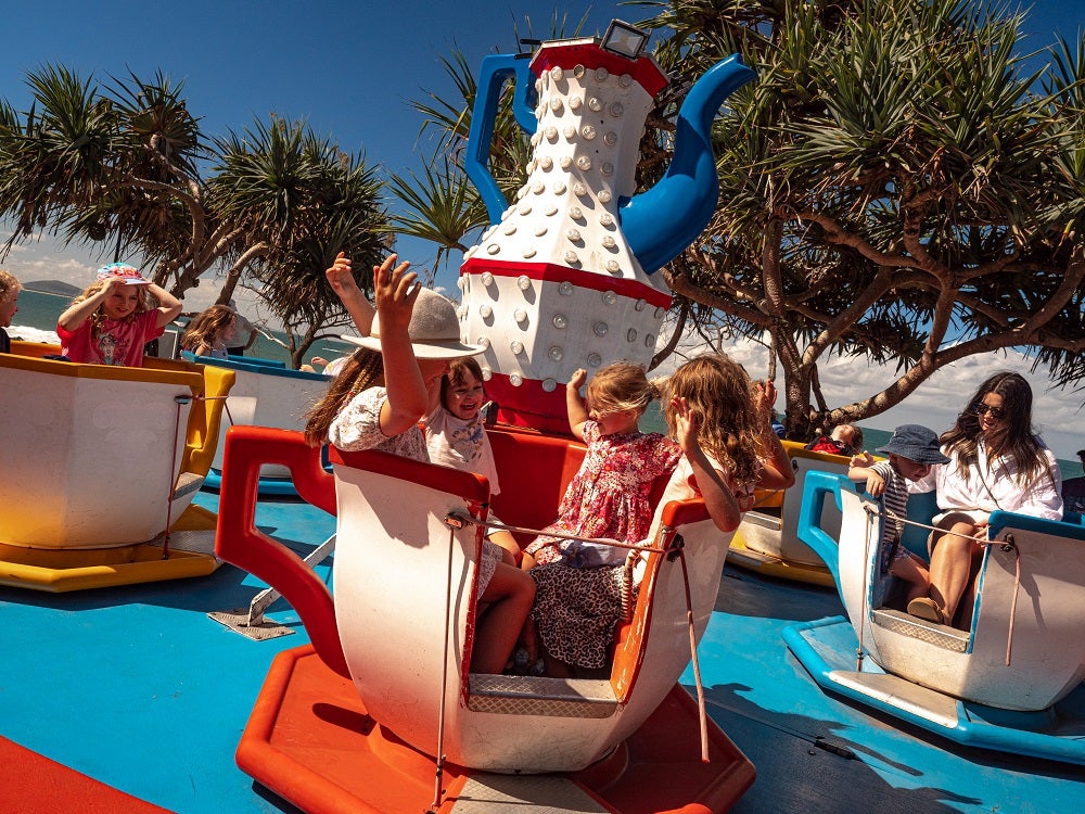 Tea Cup - kids ride at MFF2022