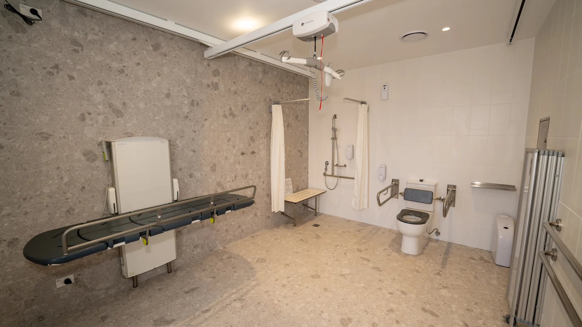 Kawana Aquatic Centre new Changing Places amenities - stage two redevelopment completed - August 2025.