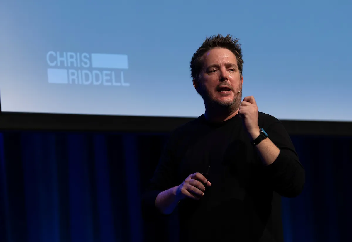 Global futurist Chris Riddell.