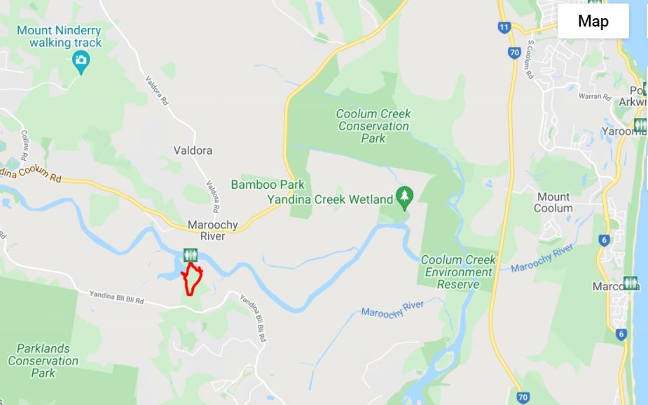 Dunethin Rock trail. 