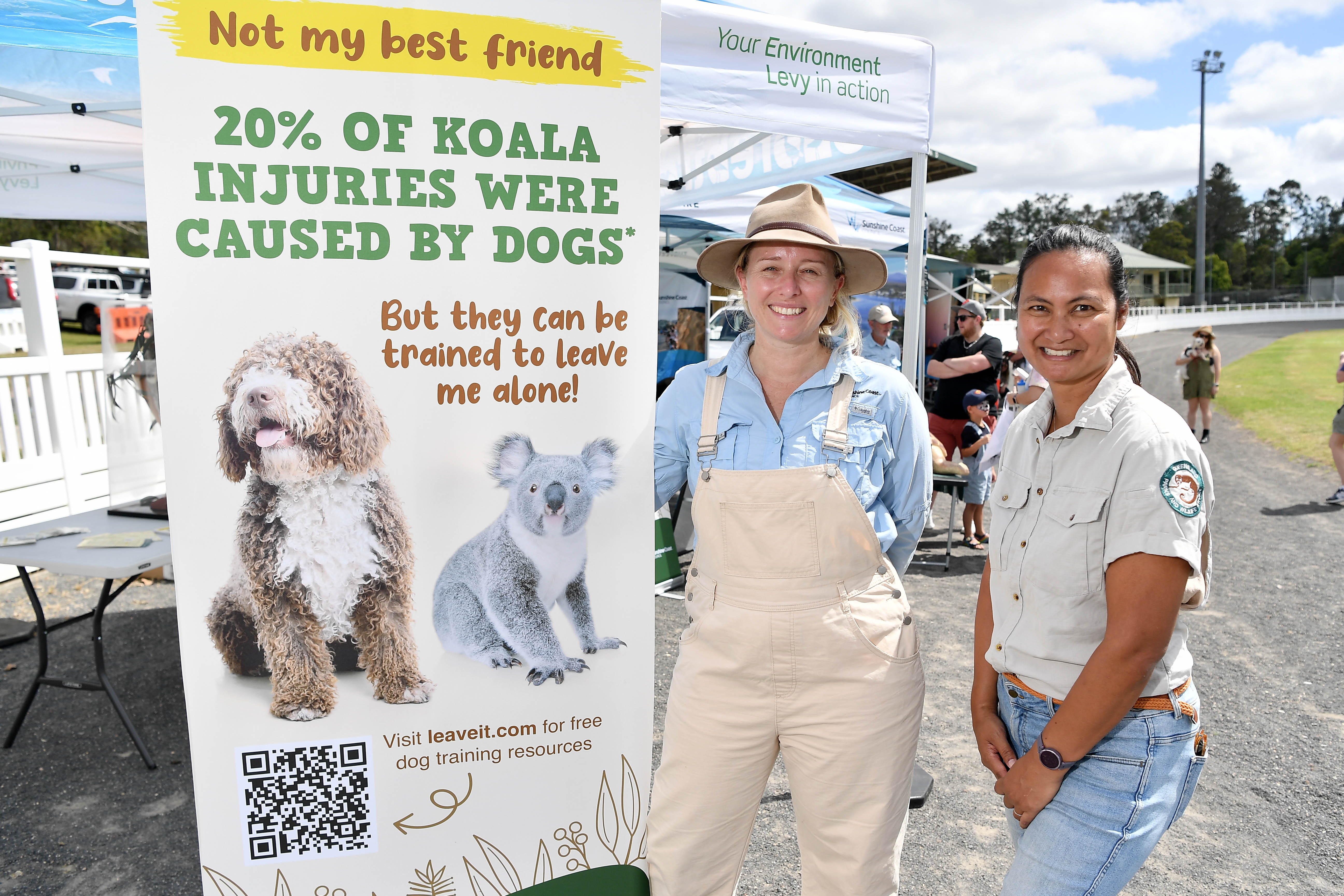 Council Conservation Officer and State Government Conservation Officer joining forces