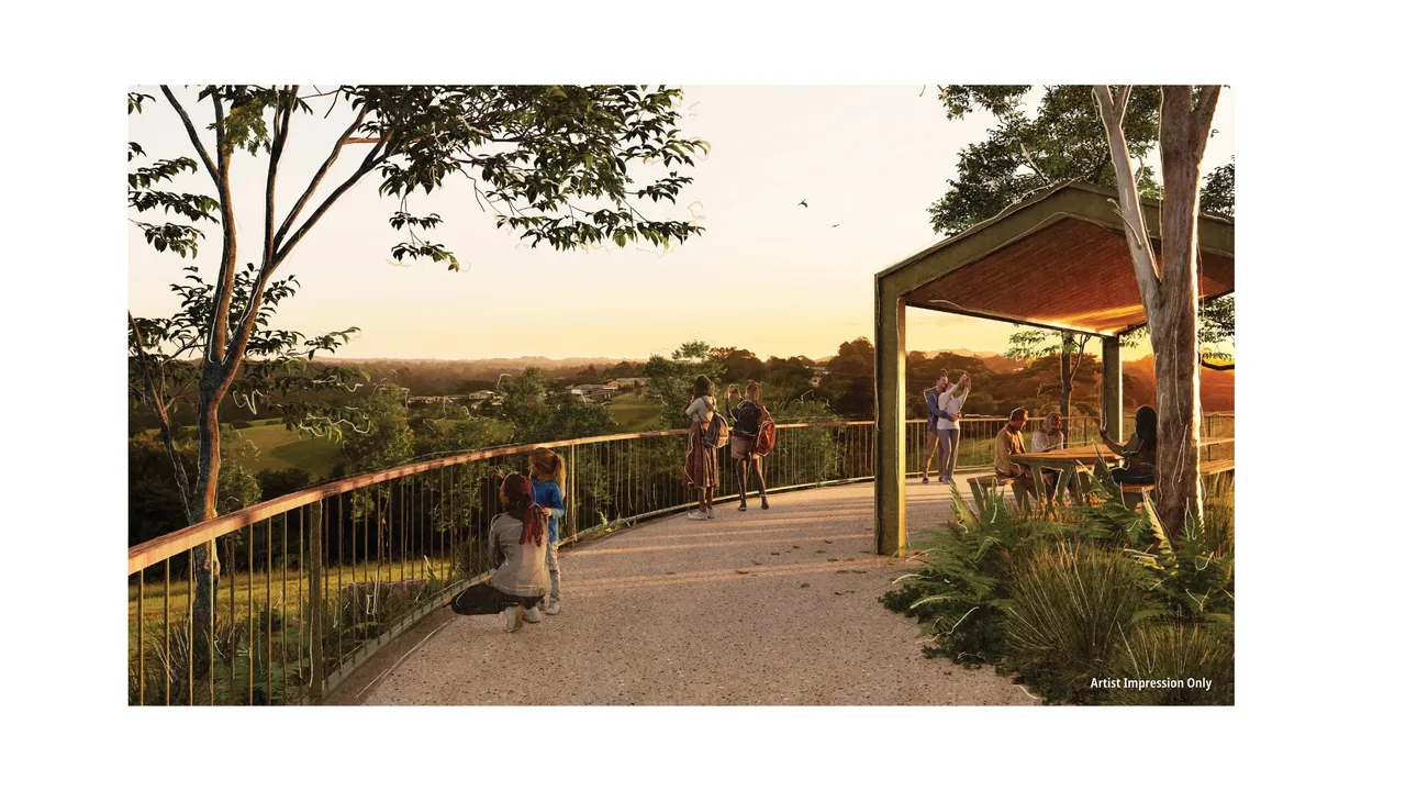 Artist impression only - Maleny District Park