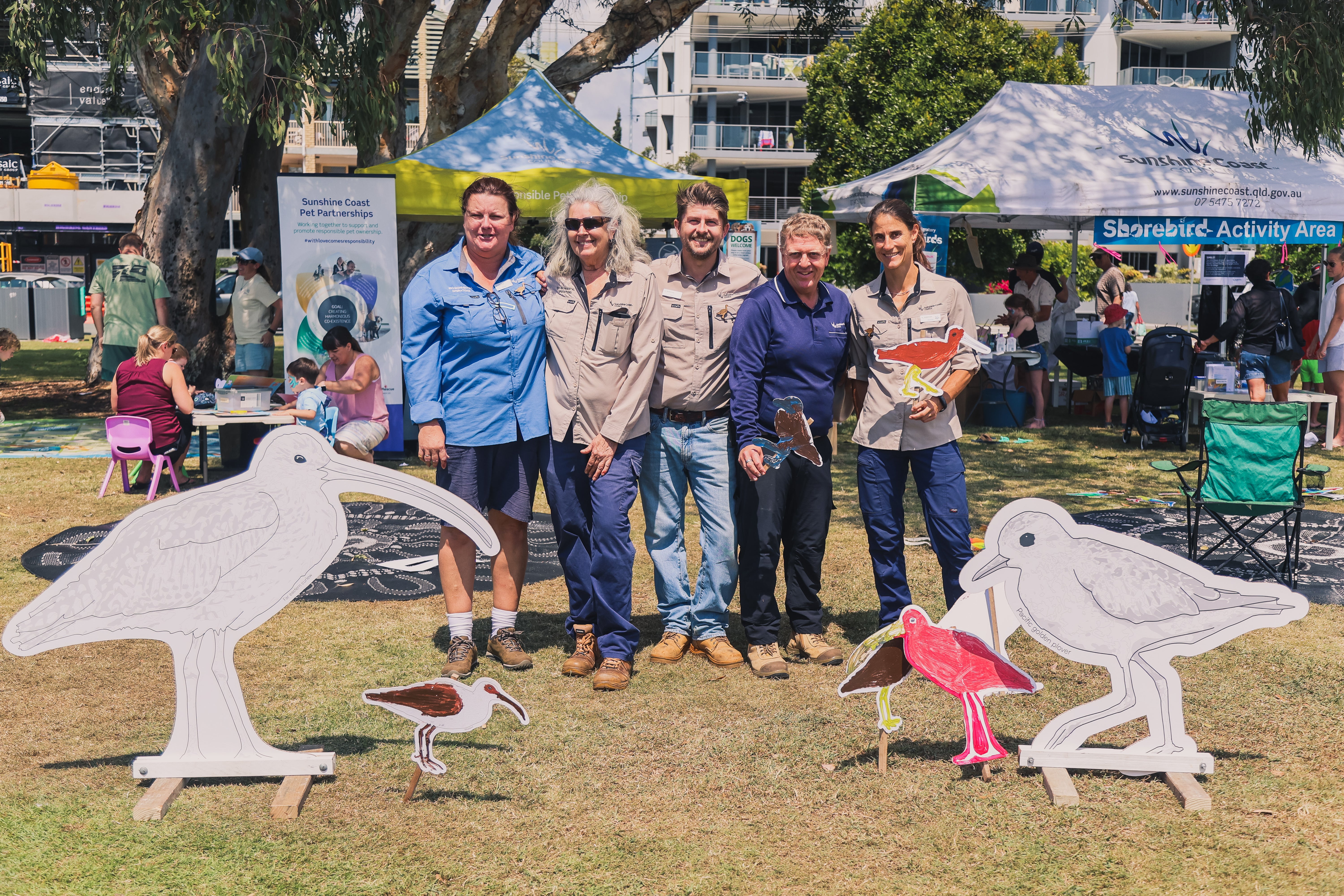 shorebird festival team