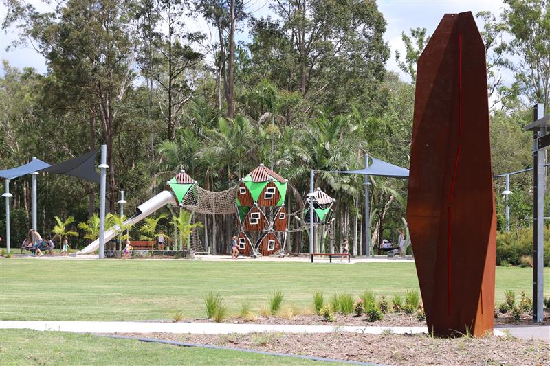 Playground at Glass House Mountains District Park