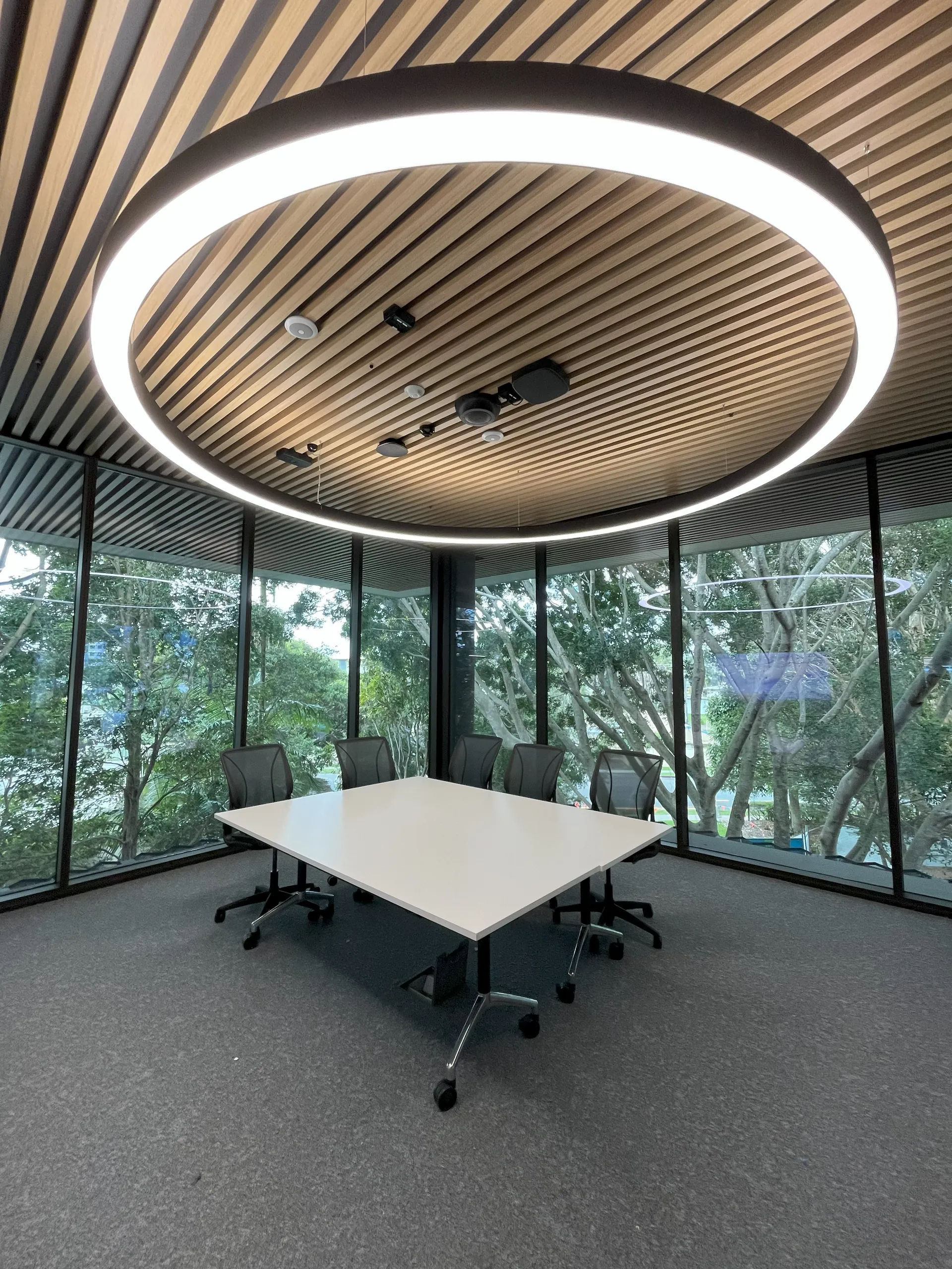 The Coonowrin meeting room at the new library.