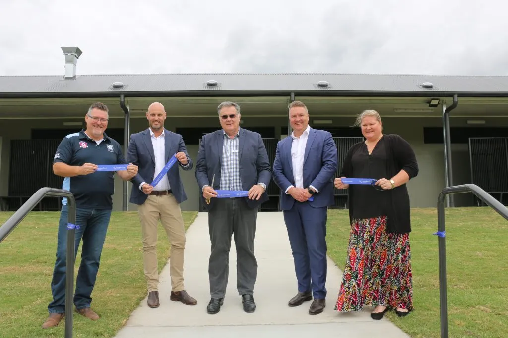 Bruce-Bell-Cobey-Moore-Cr-Winston-Johnston-Terry-Svenson-Melinda-Shelley-at-Palmwoods-clubhouse-ribbon-cutting-1024x683.jpg