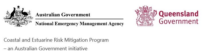 Logos of the Australian Government and the Queensland Government - funding partners.