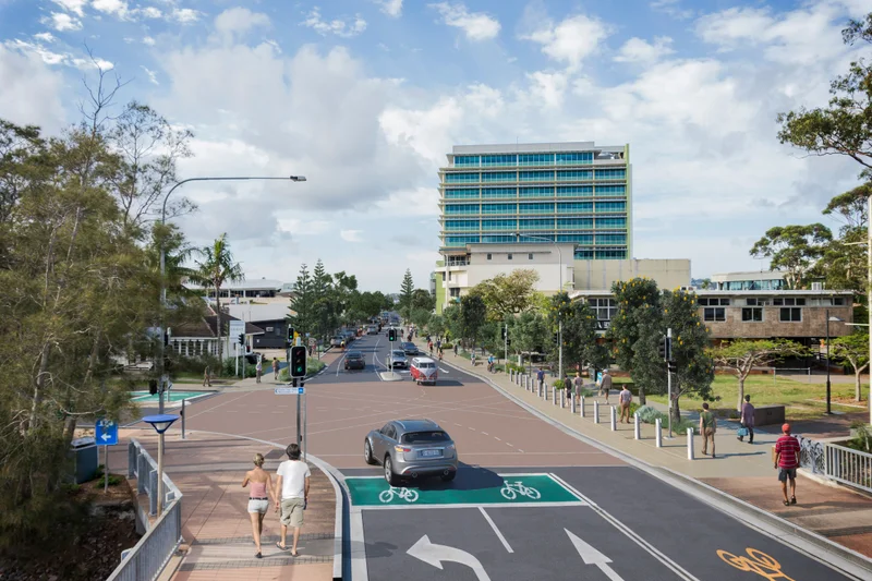 Artist impression First Avenue Maroochydore Duporth Bridge