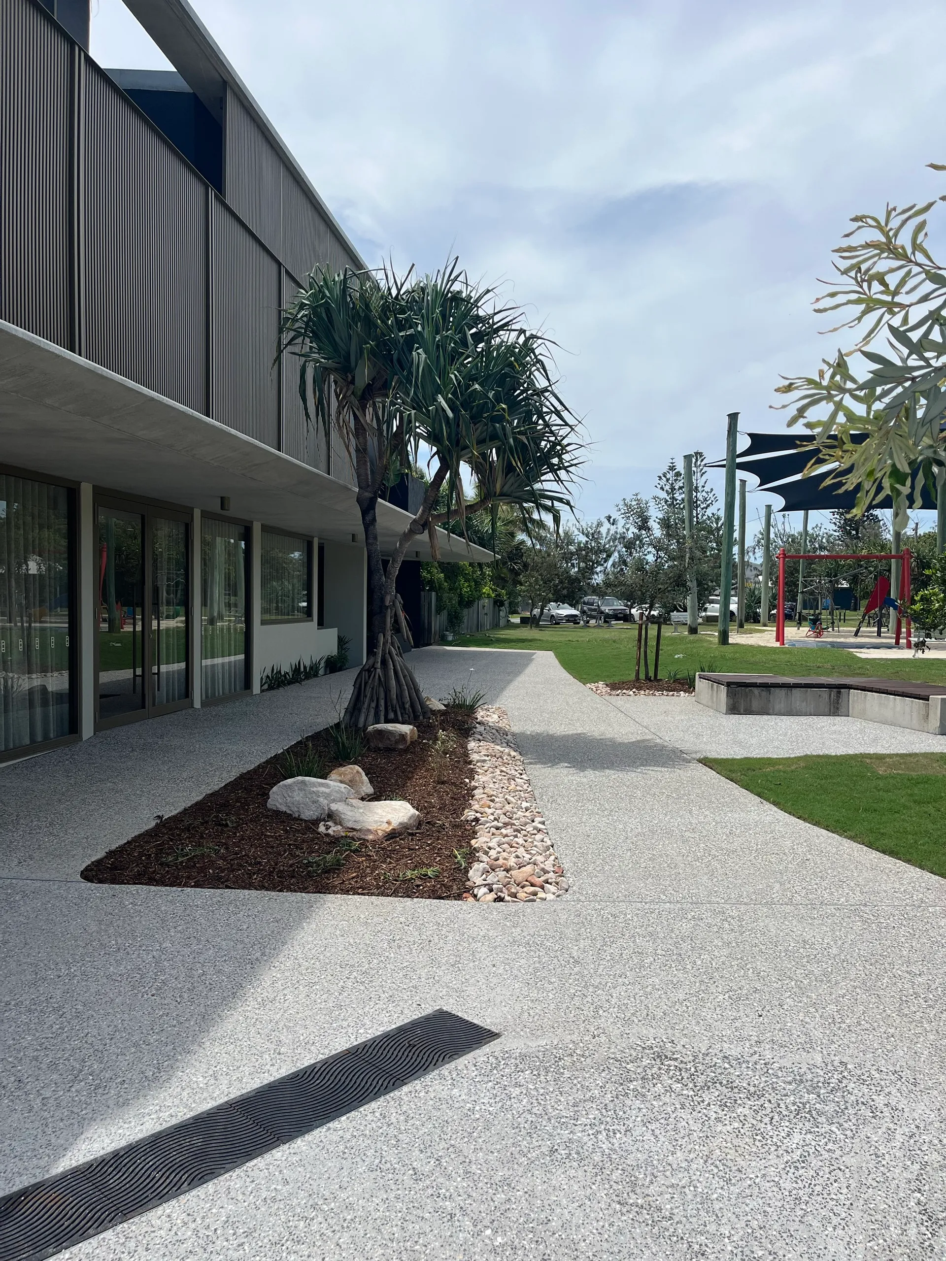 Marcoola streetscape completed.