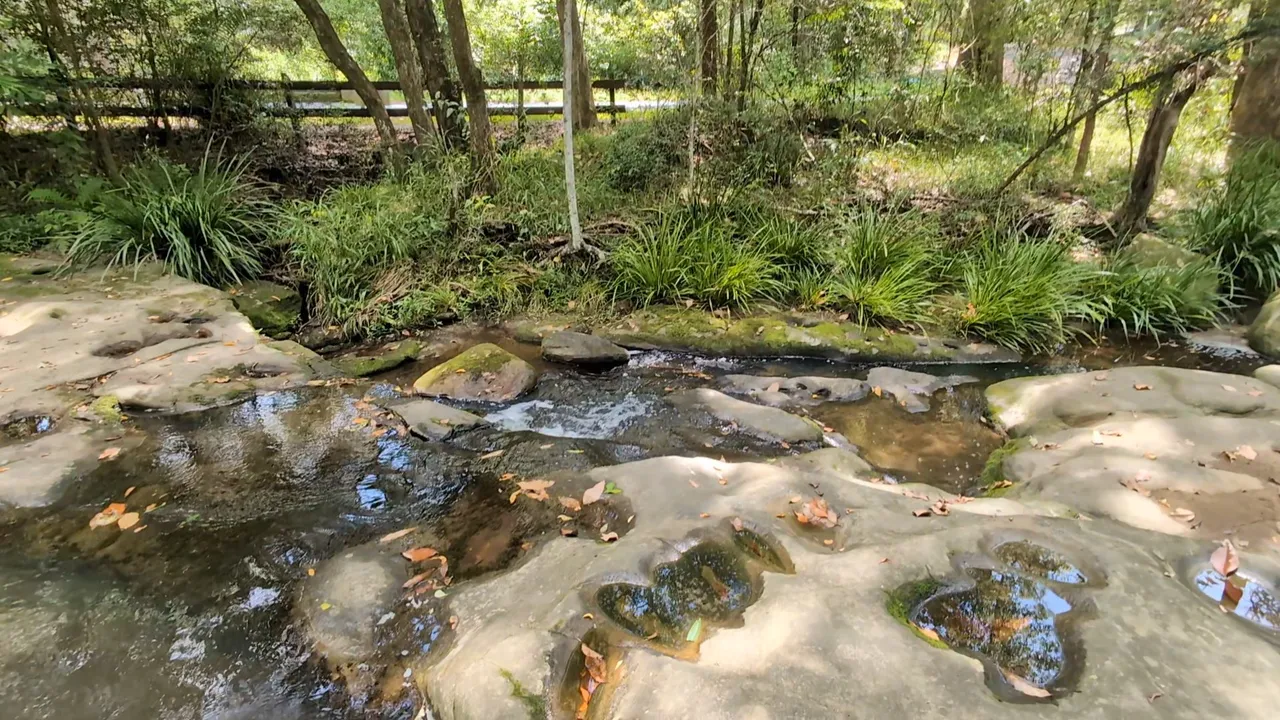 Little Rocky Creek: Axe grinding site