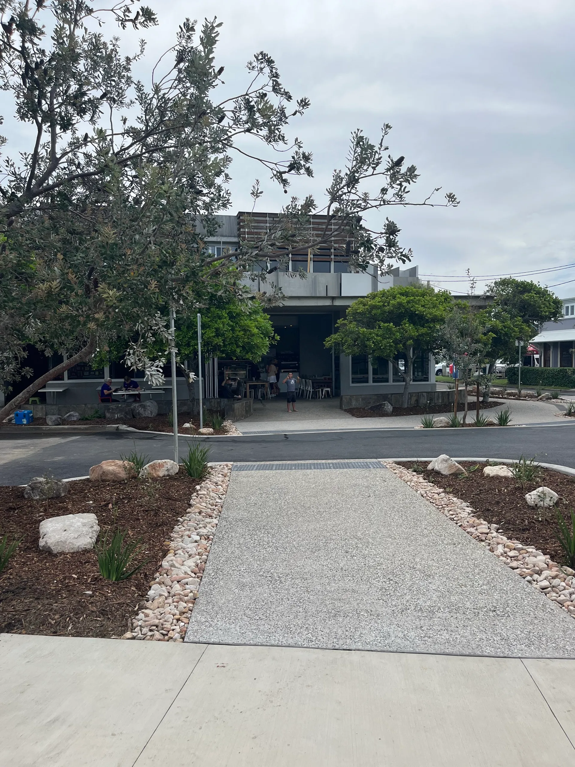 Marcoola streetscape completed.