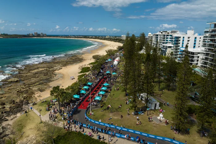 Athletes prepare for Sunday's IRONMAN 70.3 Sunshine Coast 