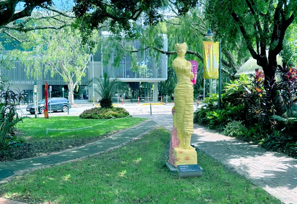 Woman in Jumpsuit by Linda Marrinon