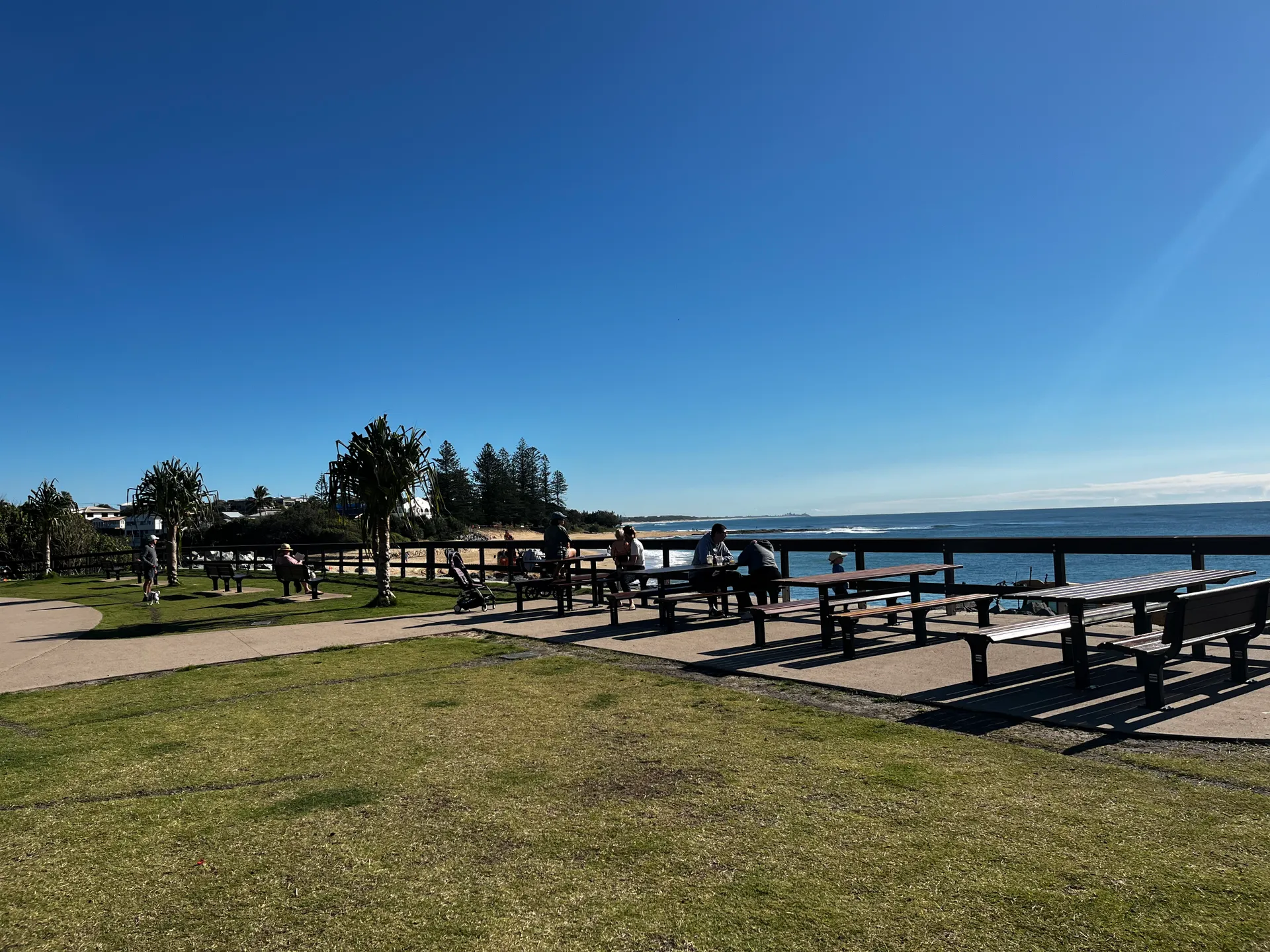 Moffat Beach western foreshore enjoyed by community