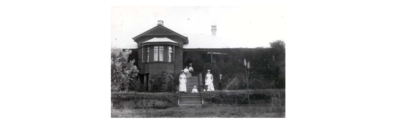 Nambour Private Hospital, owned by Dr Arthur E Malaher, Petrie Creek Road, 1908