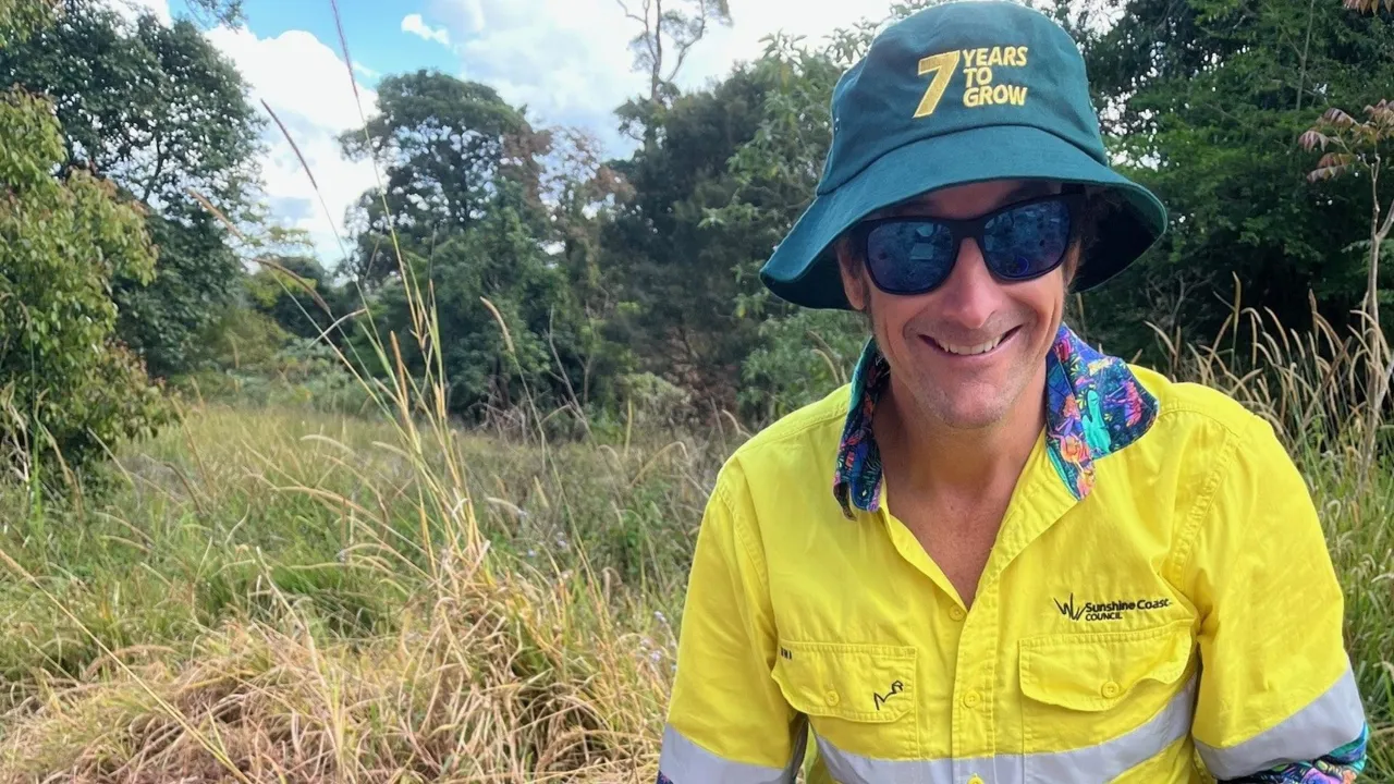 Councillor Burns 7 Years to Grow tree planting event.