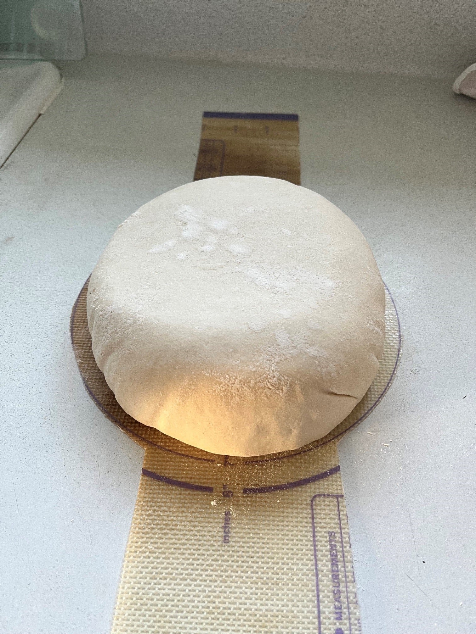 shaped dough