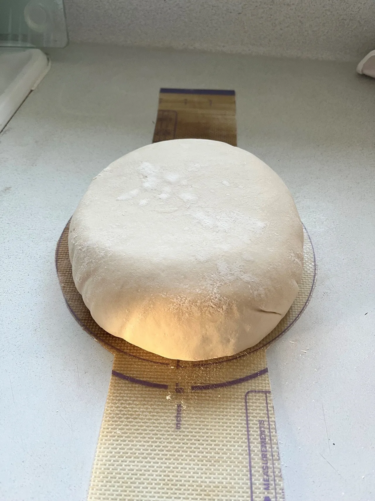 shaped dough