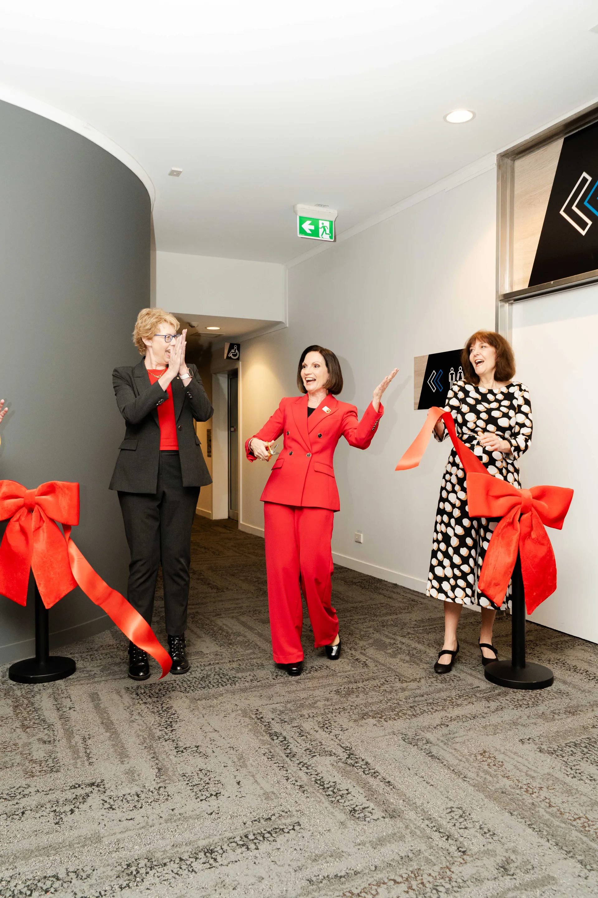 Mayor Natoli opening new amenities block
