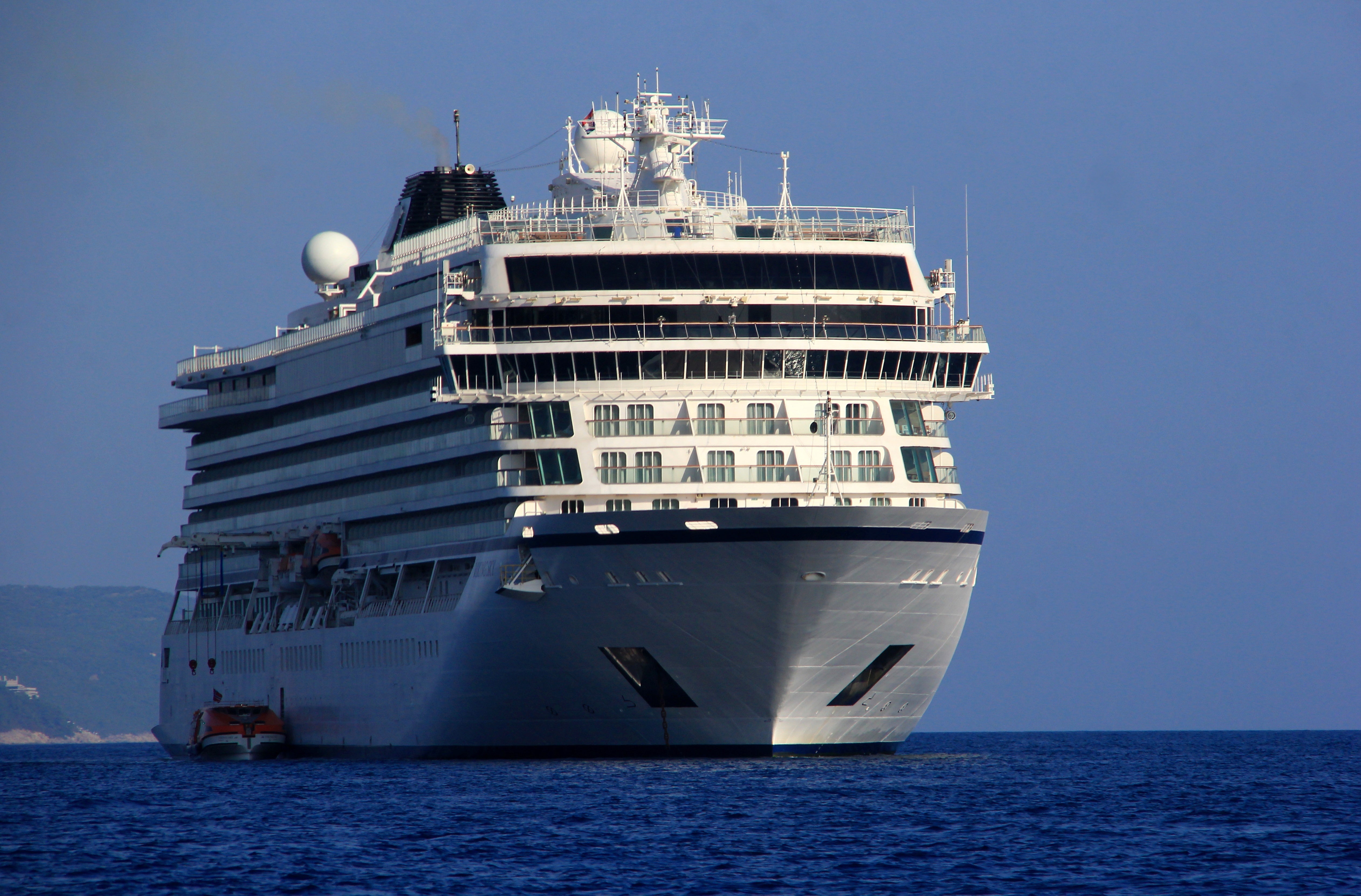 A cruise ship