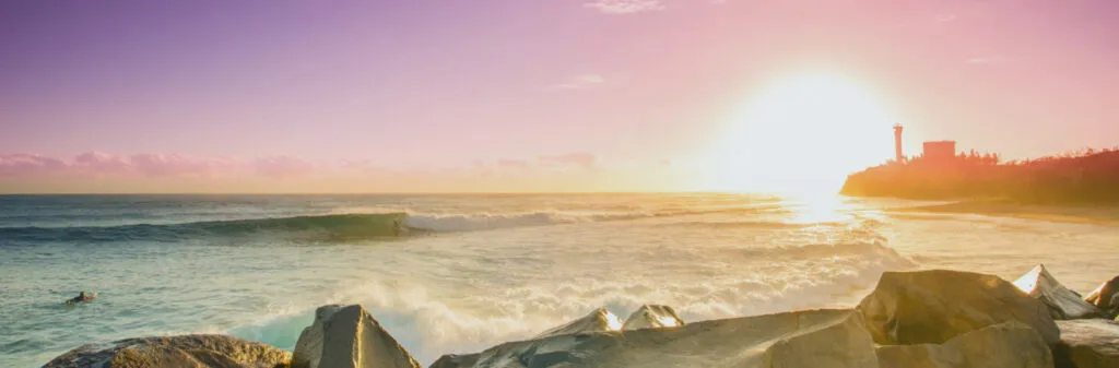 Sunset at Mooloolaba.