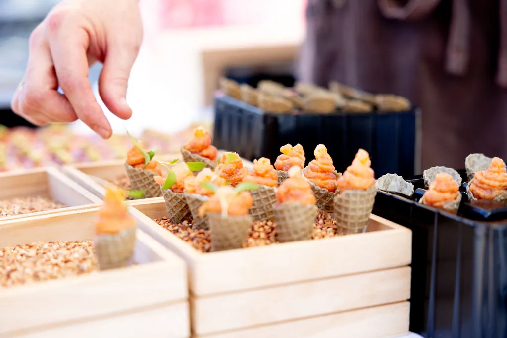 $5 bite size plates at Mooloolaba Seafood Market Day