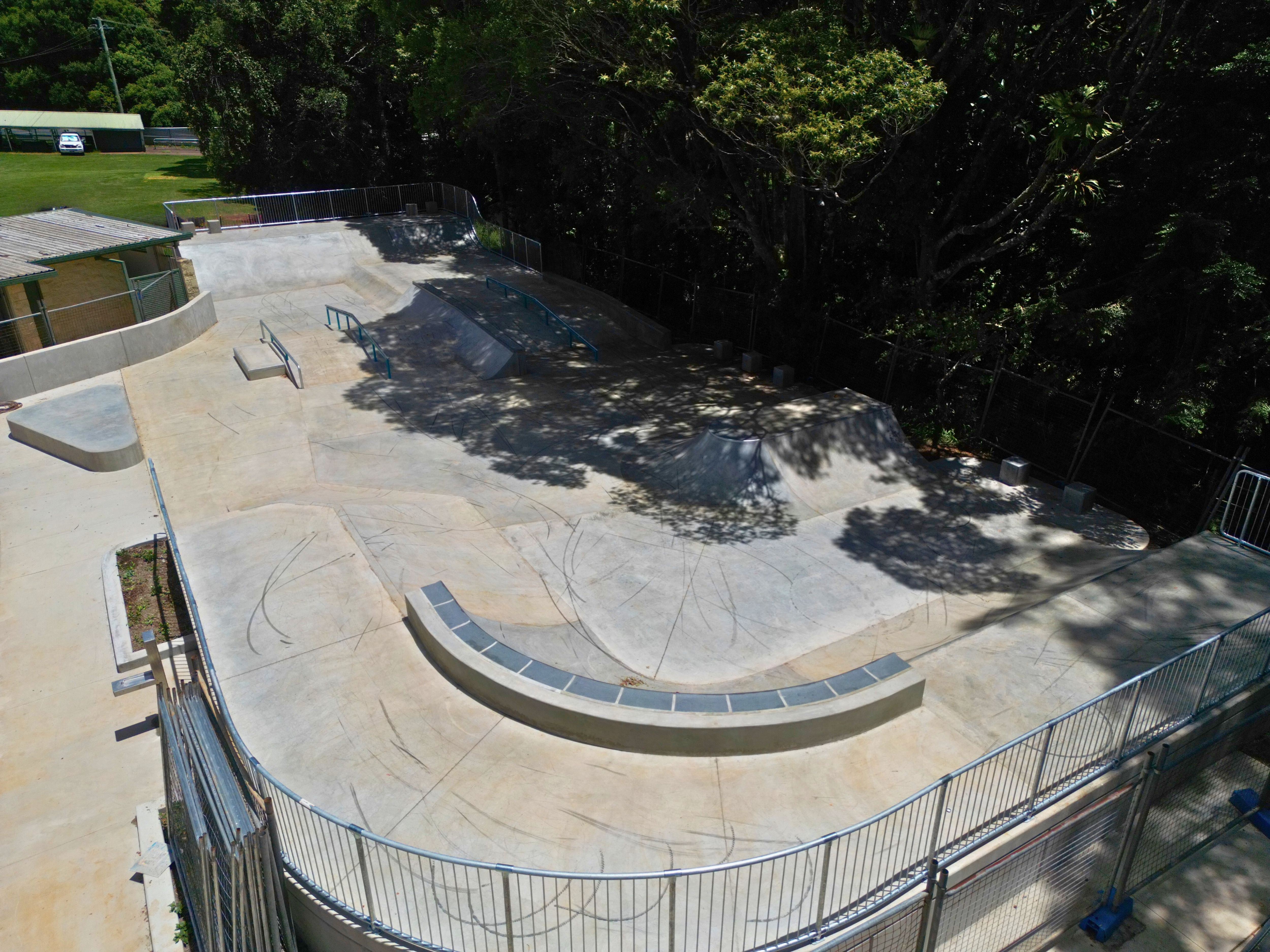 Newly upgraded Maleny Skate Park February 2026